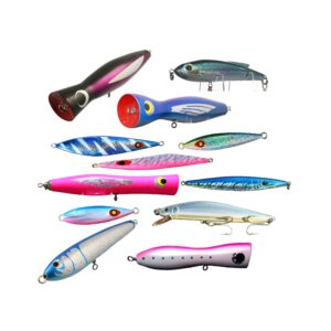 The best lures when fishing for tuna.
